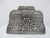 Antique Indian Silver Embossed Flower Scroll Hinged Lid Casket Chest Box For Sale - Image 11 of 11