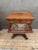Tan Antique Sewing Table in Mahogany For Sale - Image 8 of 13