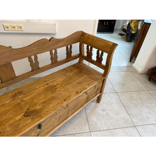 Provincial Biedermeier Chest with Storage For Sale - Image 13 of 14