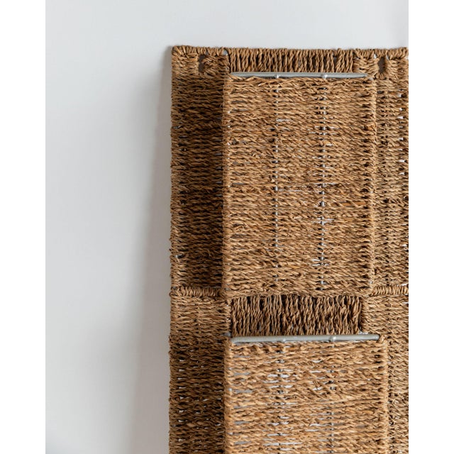 Vintage Rattan Magazine Racks, Italy, 1980s, Set of 2 For Sale - Image 9 of 11