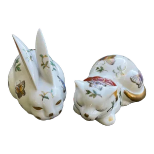 Pair of Mid 20th Century Andrea by Sadek Porcelain Figurines