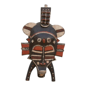 Heritage Painted African Tribal Mask