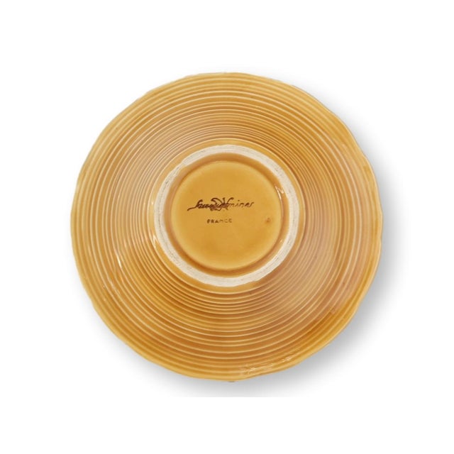 Early 20th-C. French Sarreguemines Majolica Fruit Serving Set For Sale - Image 10 of 12