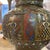 Antique Japanese Champleve Enamel & Bronze Urn Style Table Lamp For Sale In Miami - Image 6 of 10