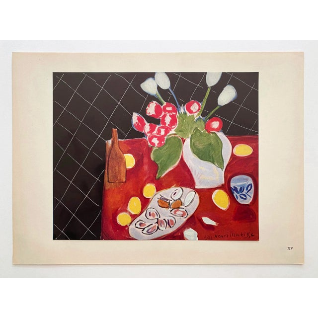 Henri Matisse Vintage 1946 Limited Edition French Fine Art