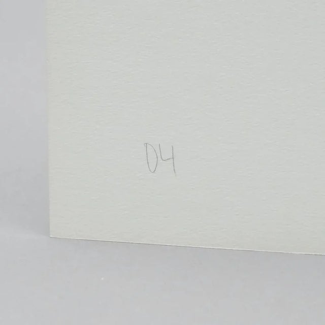 Nils Haglund, #04 Drawing, 1979, Pencil on Paper For Sale - Image 3 of 6