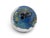 Coastal Josh Simpson Inhabited Planet Earth Art Glass Marble Sculpture Paperweight For Sale - Image 3 of 10