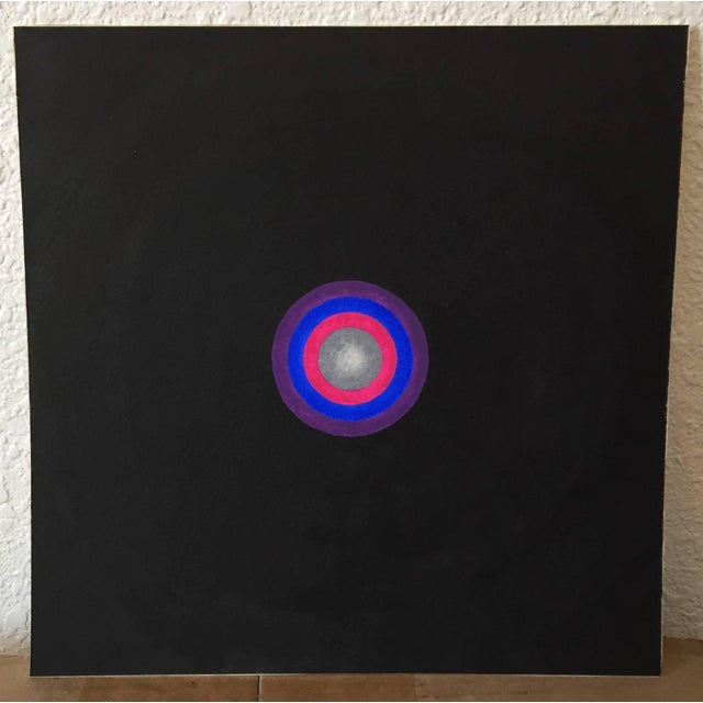 2000 - 2009 Jeet Aulakh, Ajapa Jaapa Abstract Geometric Modern Indian Painting For Sale - Image 5 of 6