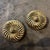 Metal 1970s Brass Twisted Torchon Spiral Earrings For Sale - Image 7 of 9