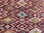 Yellow Mid 20th Century Vintage Handmade Moroccan Flat Weave/Kilim,#17420, 4'9" X 8'1" For Sale - Image 8 of 13