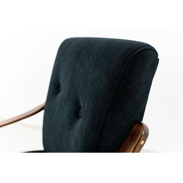 Vintage Armchair by Jaroslav Šmídek for Ton, Czechoslovakia, 1960s For Sale - Image 9 of 14