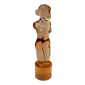 1950s Abstract "Venus De Milo" Murano Glass Sculpture by Loredano Rosin