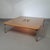 Wood Coffee Table with Cork and Glass Top For Sale - Image 7 of 18