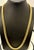 Vintage 14 Karat Yellow Gold 96.7 Gm Miami Cuban Link Italian Chain Unisex, 20" For Sale - Image 4 of 18