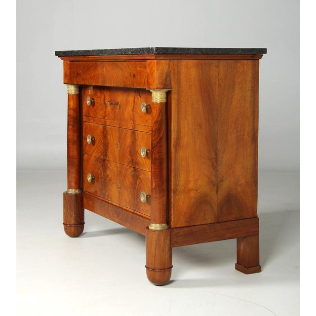 Brown Empire Chest of Drawers, 1820s For Sale - Image 8 of 18