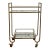 19th Century Summit Gold Bar Cart For Sale