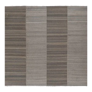 1960s Mid 20th Century Gray Anatolian Kilim Rug