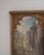 Gothic Revival Painting with Architectural Frame. This evocative wall piece combines a romantic landscape painting with an...