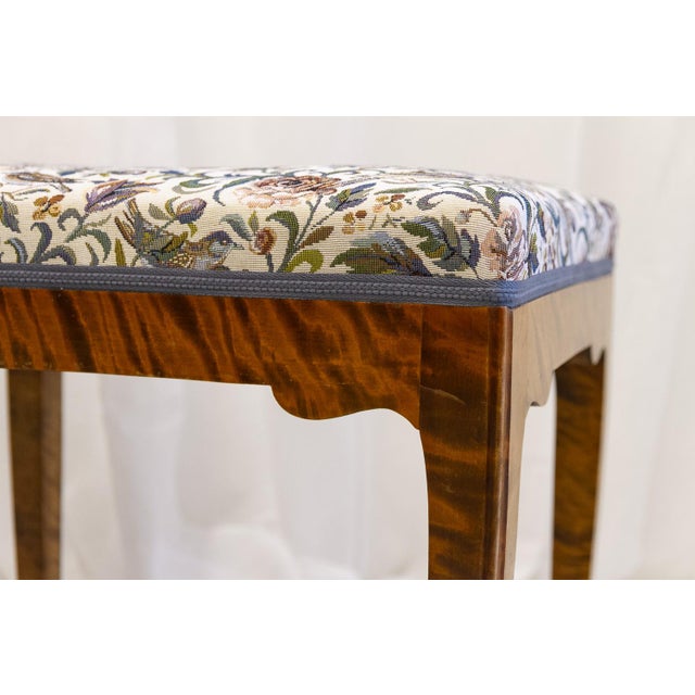 Set of Danish Rococo Style Stools in Birch, 1870s For Sale - Image 15 of 18