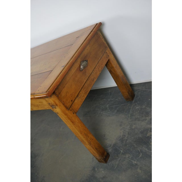 Antique French Cherry Dining Table, Late 19th Century For Sale - Image 16 of 18
