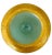 1940s Green Glass Mayonnaise Bowl With Serving Spoon For Sale In Washington DC - Image 6 of 7