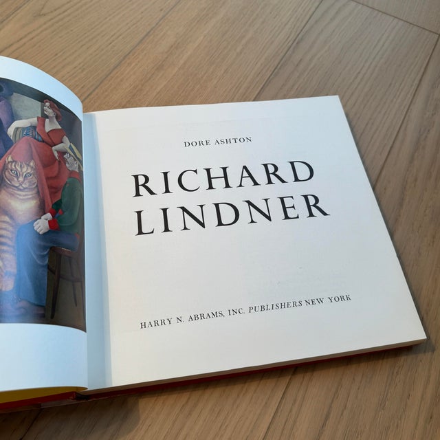 Vintage Mid Century Modern Richard Lindner 1st Edition Hardcover Art Book With Full Color Plates For Sale - Image 12 of 12