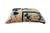 Chinese Custom Made Lumbar Pillow W/Antique Chinese Rug Fragment 18 "W For Sale - Image 3 of 6