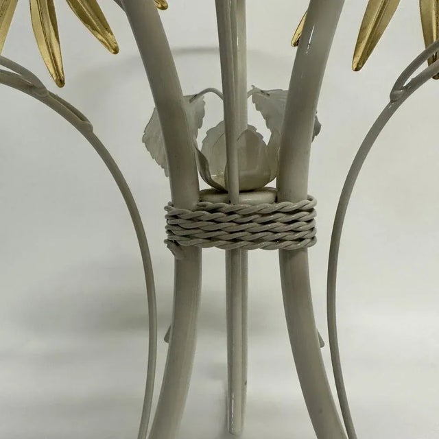 Gold Mid-Century Side Table from Hans Kögl, 1970s For Sale - Image 8 of 13