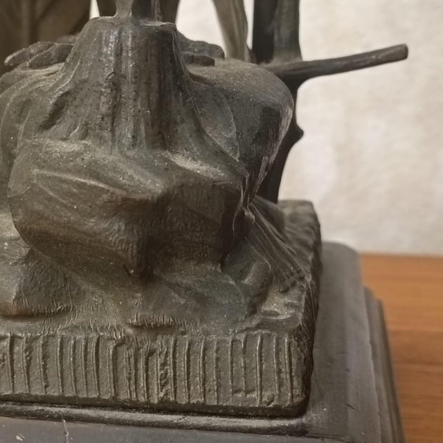 Art Deco Heron Lamps, 1920s, Set of 2 For Sale - Image 4 of 6