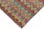 Shabby Chic Balochi Blue/Red Wool Rug - 3'4''x5'1'' For Sale - Image 4 of 11