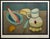 "Still Life with Fish, Brad and Knife" by Mikail Chemiakin Original Limited Edition Lithograph on Paper Hand Signed by the...