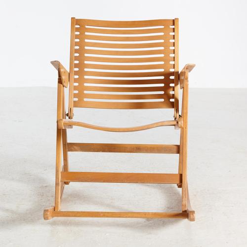Rex Rocking Chair from Niko Kralj, 1970s For Sale - Image 13 of 13