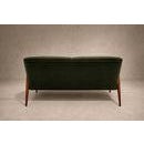 Giuseppe Scapinelli Sculptural Sofa in Solid Caviúna & Deep Evergreen Italian Mohair Velvet, Brazil, 1950s For Sale - Image 10 of 18