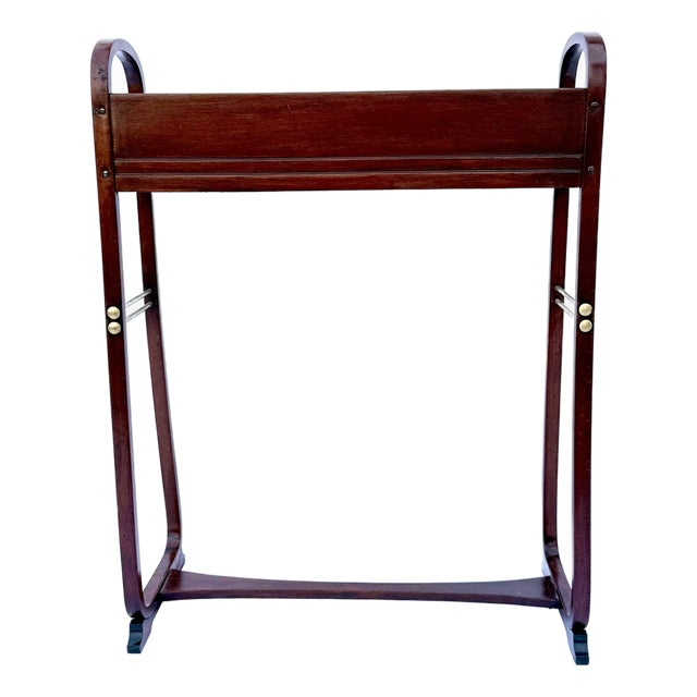 Vienna Secession Bentwood Plant Stand by Otto Wagner for Gebrüder Thonet, 1890s For Sale