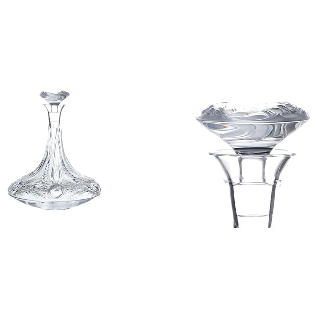No. 136 Decanter by René Lalique, France For Sale