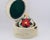 This set, consisting of a Christmas ornament and a wooden box, in a rustic style, has been handcrafted and hand-painted,...