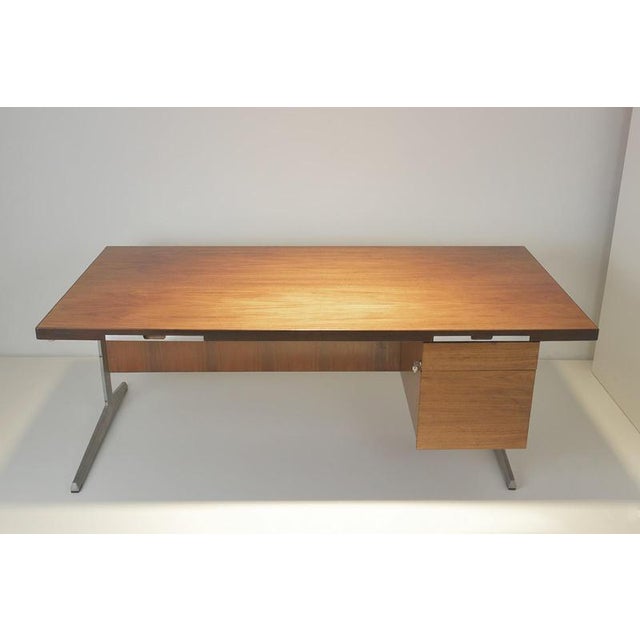 Desk in Pau Ferro Wood from Marius Byrialsen, 1968 For Sale - Image 4 of 18