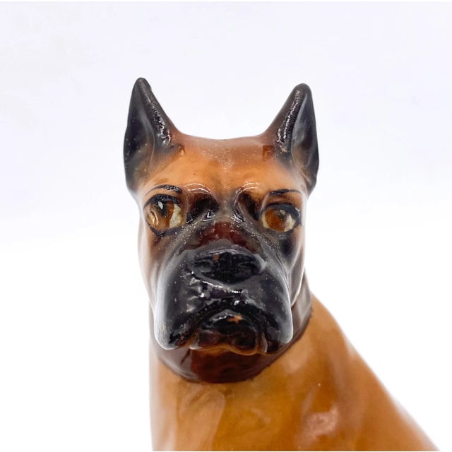 20th Century Boxer Dog Figurines - a Pair For Sale - Image 10 of 12