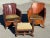 Lounge Chairs and Ottoman attributed to Otto Schultz for Boet AB, Sweden, 1930s, Set of 3 For Sale - Image 9 of 18