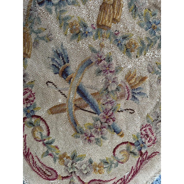 Exquisite late 19th-century French needlepoint tapestry originally from a chair cover but can be also use for cushions, or...