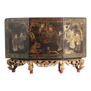 Chinese Peranakan Gilt Chanap - Antique