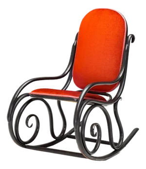 Ebonised Rocking Chair, 1900s