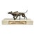 Early 20th Century S. Kirk & Sons Sterling Silver Foxhounds Sculpture Limited Edition For Sale