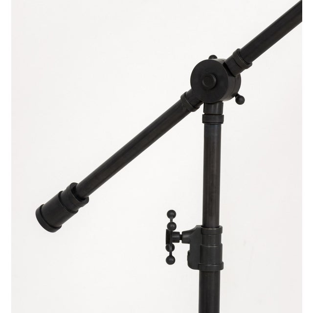 Contemporary Restoration Hardware "Rowen" Floor Lamps, Pair For Sale - Image 3 of 9