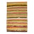 Striped Vintage Zabihi Collection Turkish Tulu Carpet - 5'7" x 7'11" For Sale