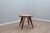 Round Beech and Straw Side Table by Augusto Romano, 1940s For Sale - Image 9 of 12