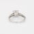 Early 20th Century Early 20th Century Vintage Art Deco 1ct Diamond Engagement Ring Platinum Fine Bridal size 5.25 For Sale - Image 5 of 7