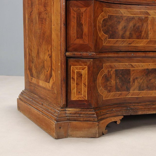 Baroque Chest of Drawers in Walnut, 1600s For Sale - Image 12 of 16