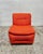 Modular Sofa in Orange Bouclé, 1980s, Set of 4 For Sale - Image 6 of 7