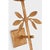 Julie Neill for Visual Comfort Signature Clementine 22" Tail Sconce in Antique Gold Leaf with Linen Shade For Sale In Houston - Image 6 of 10